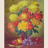 Sun chrysanthemums, 2003
76x56 cm;    