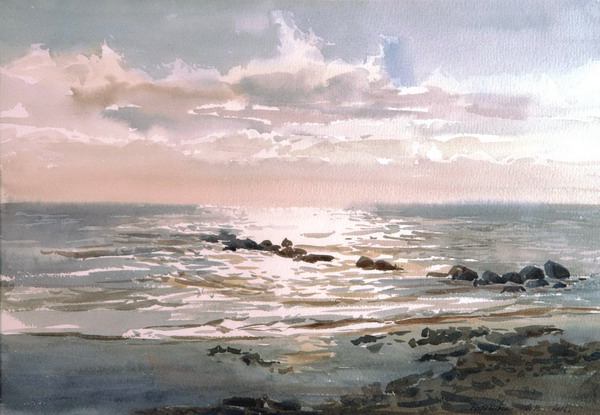 Victoria Kiryanova. White sunset, 2006