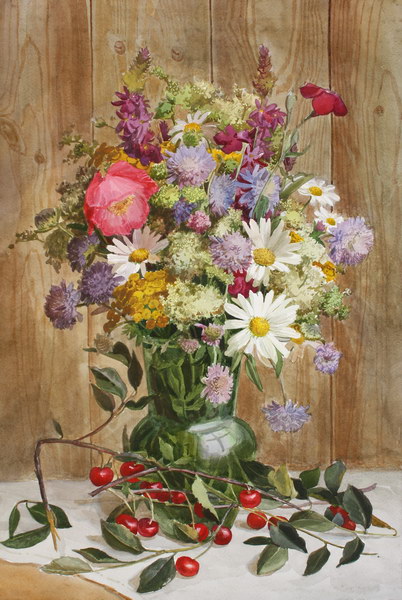 Victoria Kiryanova. Bouquet of wild flowers, 2011