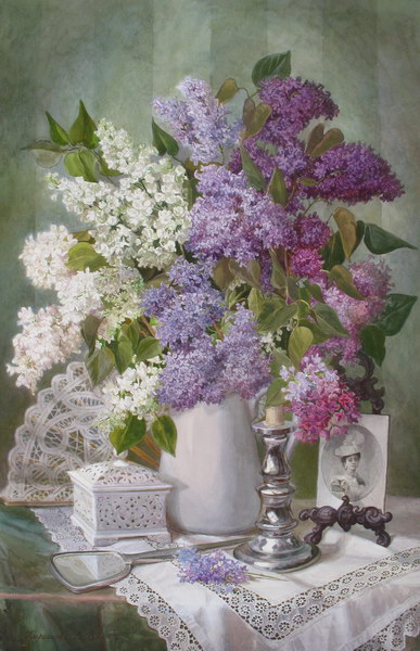 Victoria Kiryanova. Lilac blooms so tenderly and beautifully, 2010