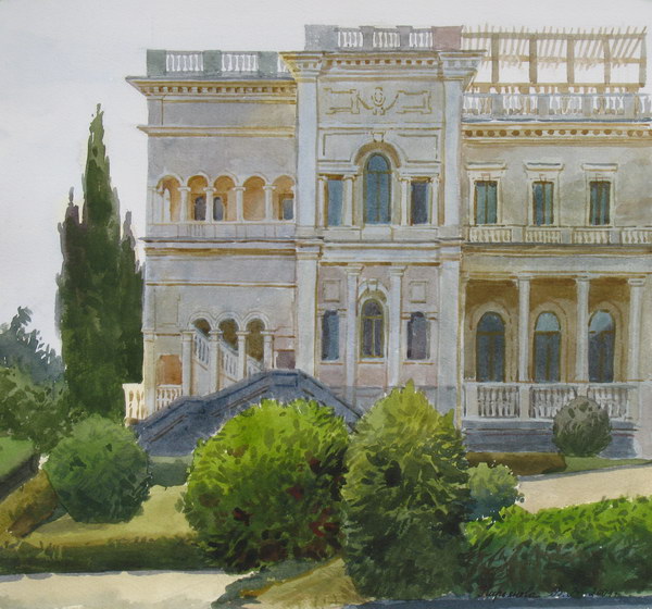 Victoria Kiryanova. Livadia palace, 2004