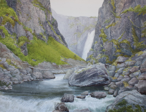 Victoria Kiryanova. Norway. Waterfall Veringfossen, 2015
56x76 ��; buy this picture