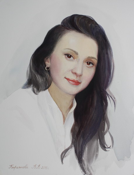 Victoria Kiryanova. Portrait of Eugenia, 2015