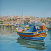 Maltese boats, 2016
45.5x62 см; картину можно купить
