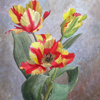 Variegated tulips, 2007
31.5x25 см; картину можно купить