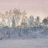 Winter evening. Nikolo Rozhok, 2011
20x30 cm; картина не продается