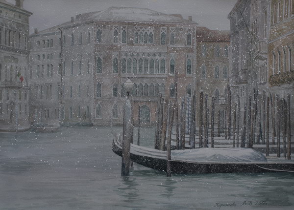 Victoria Kiryanova. Venice. Winter, 2017