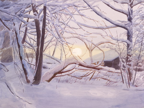 Victoria Kiryanova. Winter sun, 2011
31x41 ��; this picture is not for sale